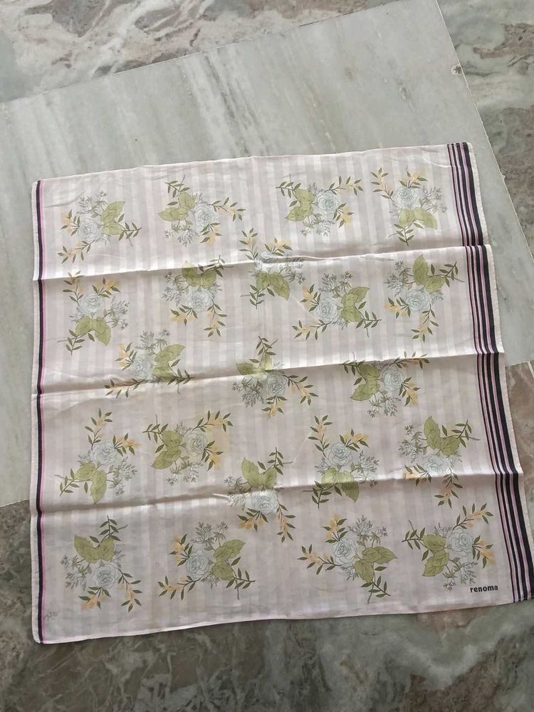 Renoma Floral hanky