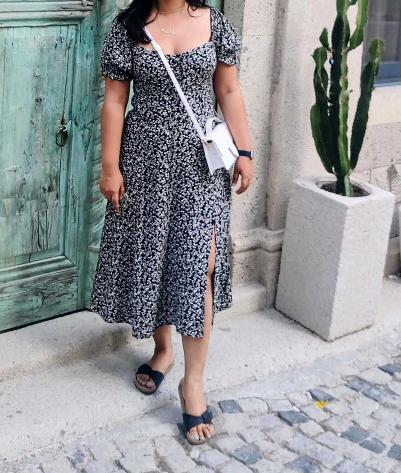 FOREVER NEW PREMIUM Print Midi Dress