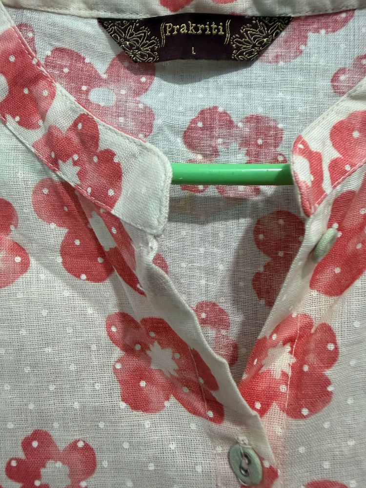 Prakriti Floral Print Kurta