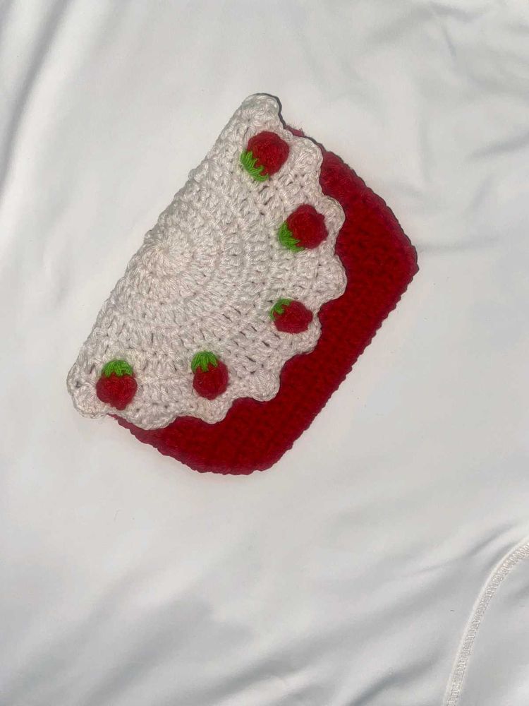 Strawberry Crochet Bag