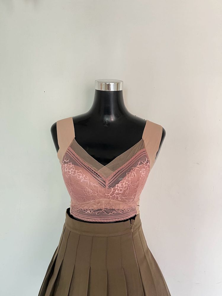 floral Lace Bralette Top