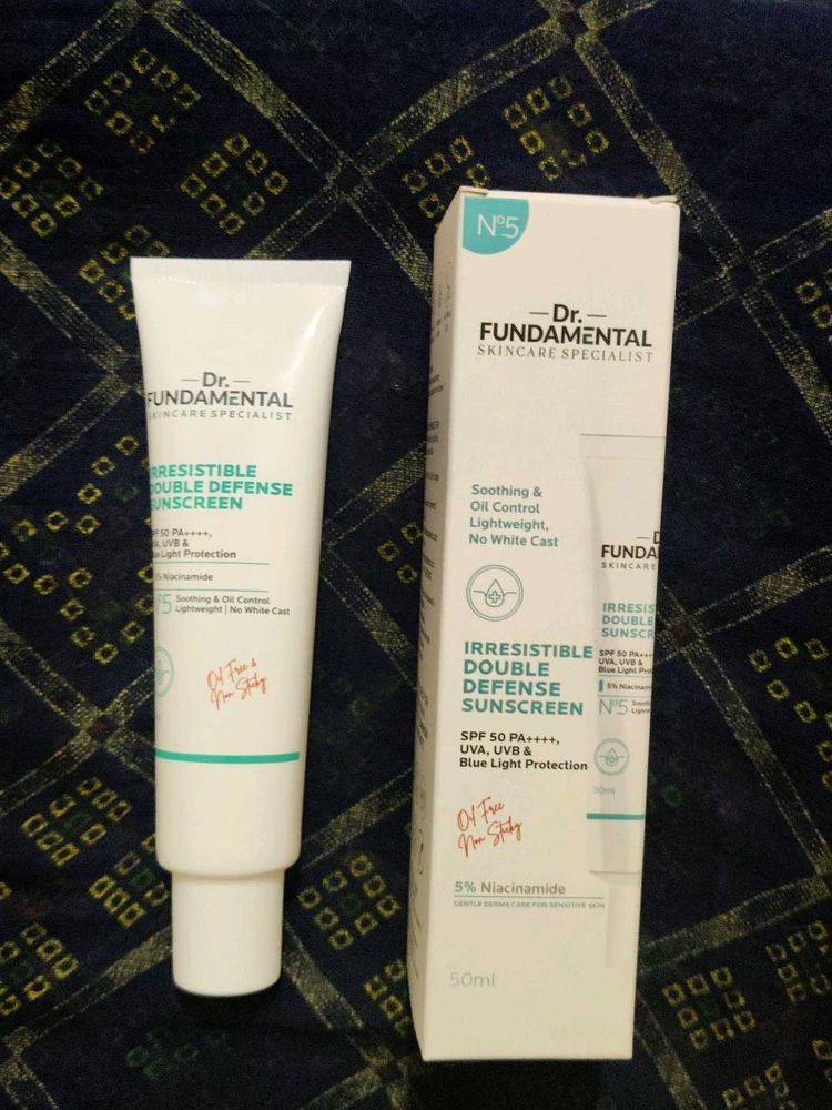 Dr. Fundamental Double Defense Sunscreen