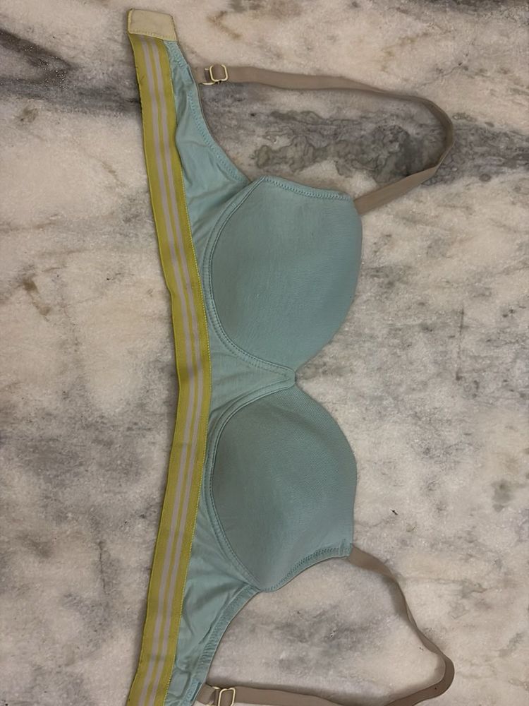 Zivame Light Blue Padded Bra
