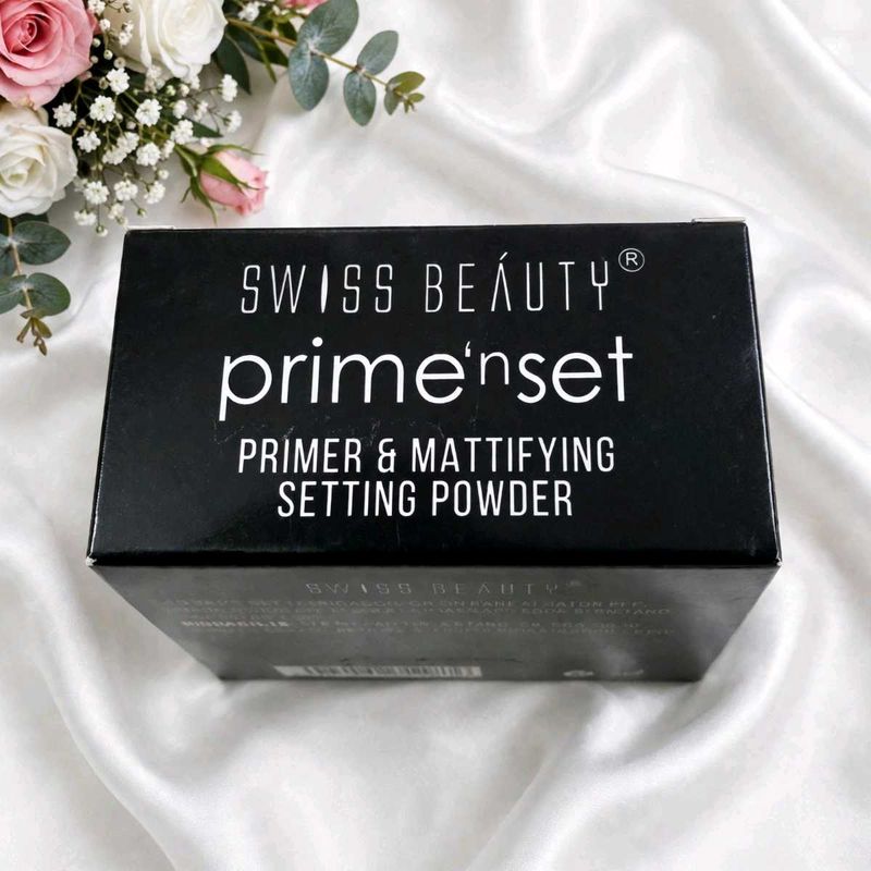 Swiss Beauty Prime n Set Powder