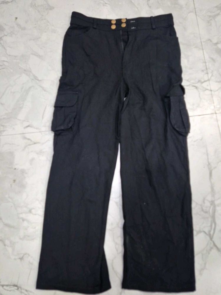 Black Cargo Pants