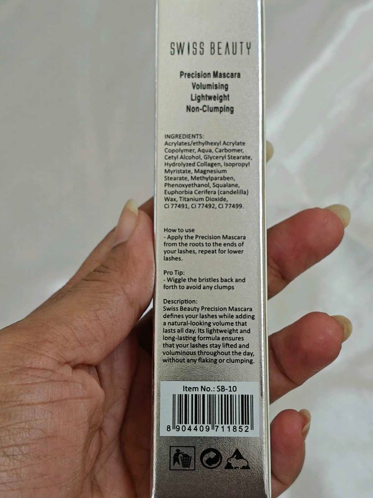 Swiss Beauty Volumizing Mascara