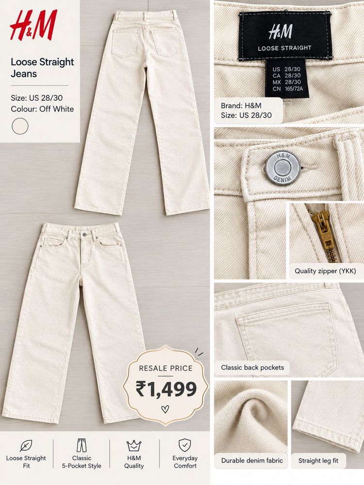 H&amp;M brand new men jean