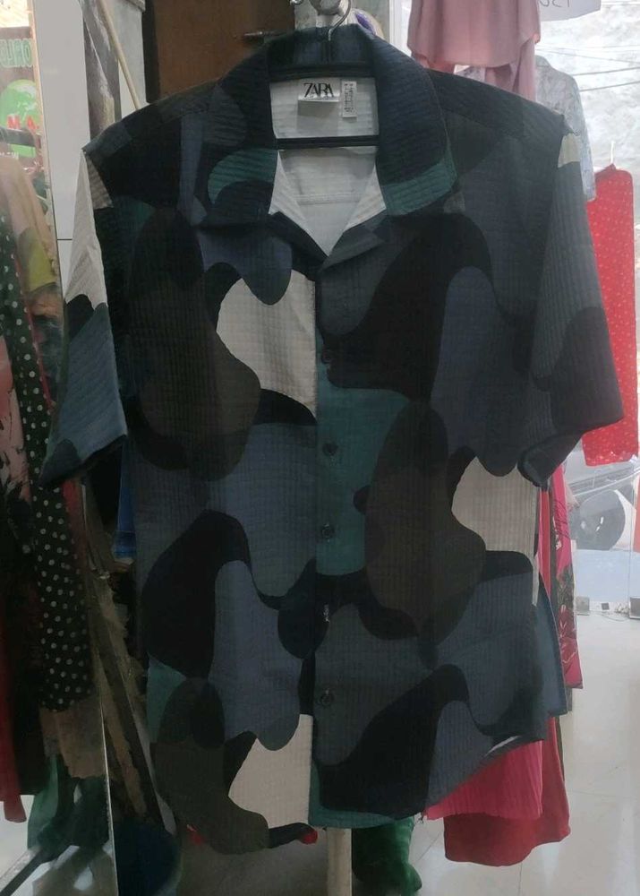 Zara Abstract Shirt