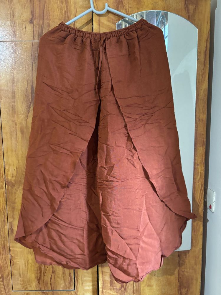 Flowy Split Leg Pants