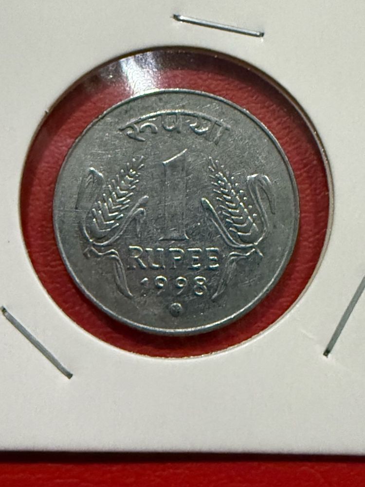 1 re 1998 die rotation error 2 o clock rare