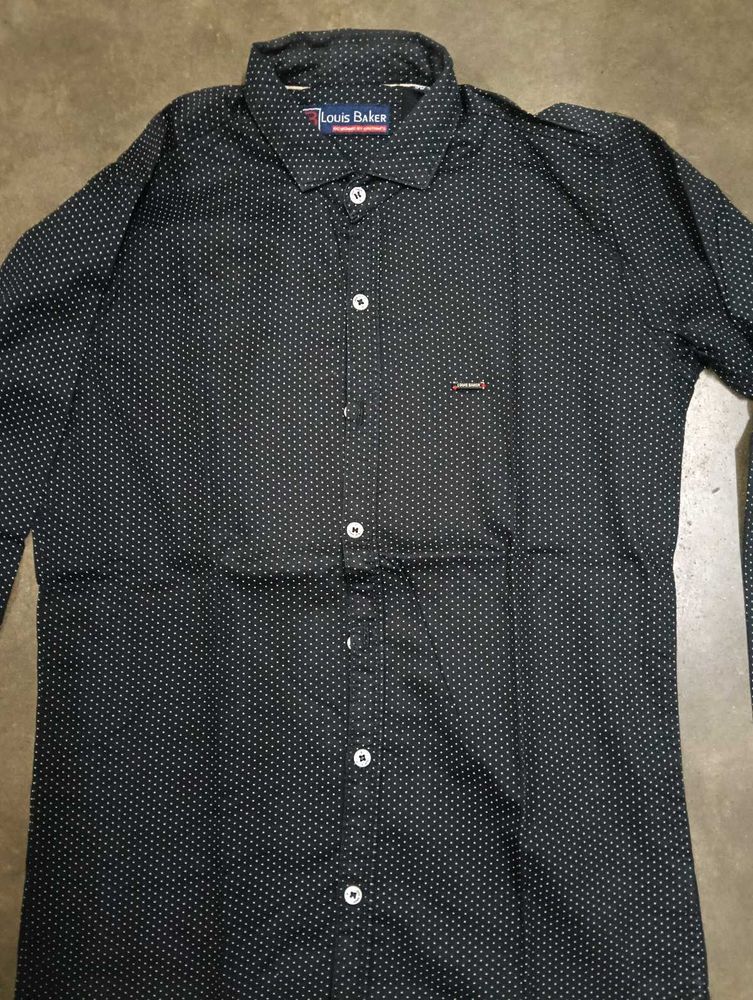Stylish Black Printed Shirt