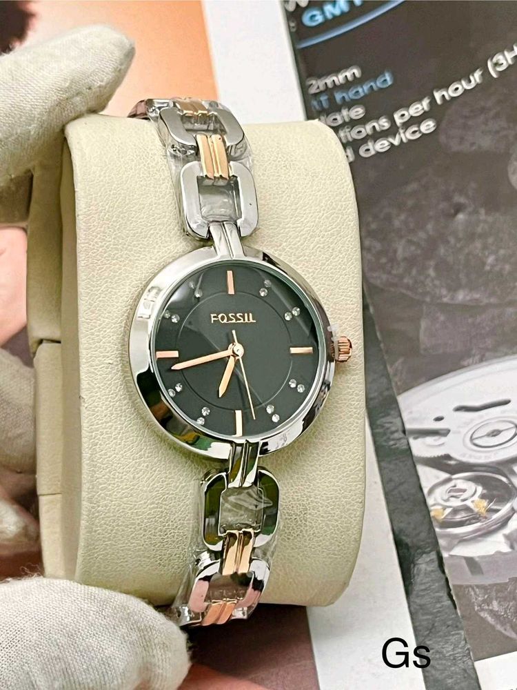 FOSSIL*❣️🔸 *LADIES WATCH*🔸 *GOOD QUALITY*