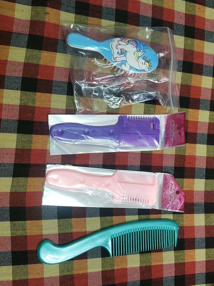 Hair Brush &amp; Comb Bundle