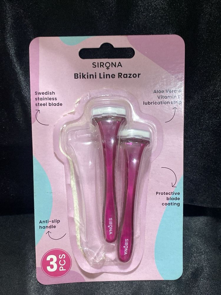 Sirona Bikini Line Razor - 2Pcs