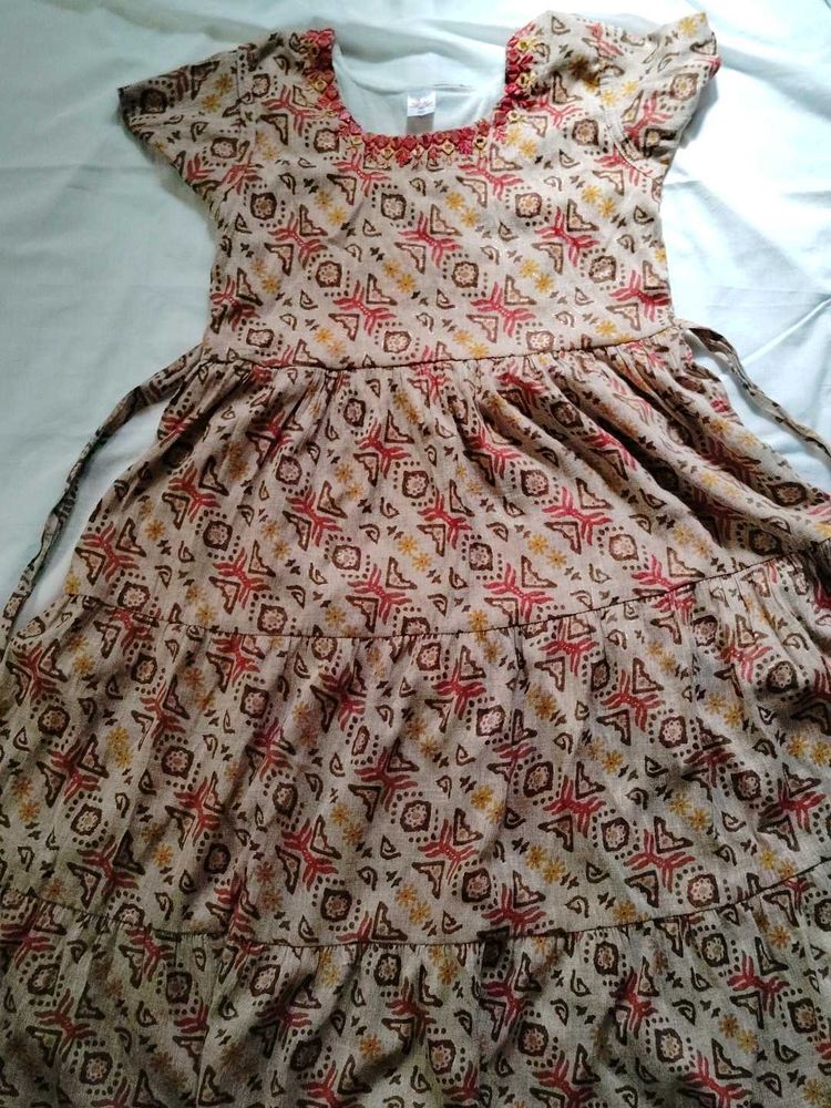 Kalamkari Frock Top