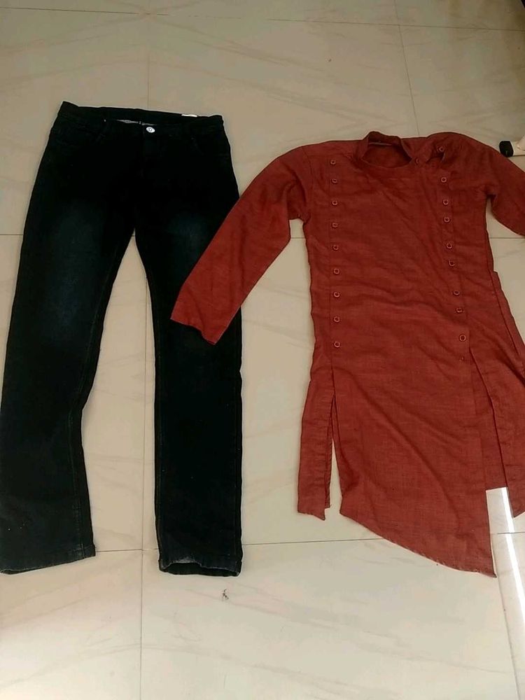 boys jeans,length,37,waist 26,&amp;kurthi,wire only on