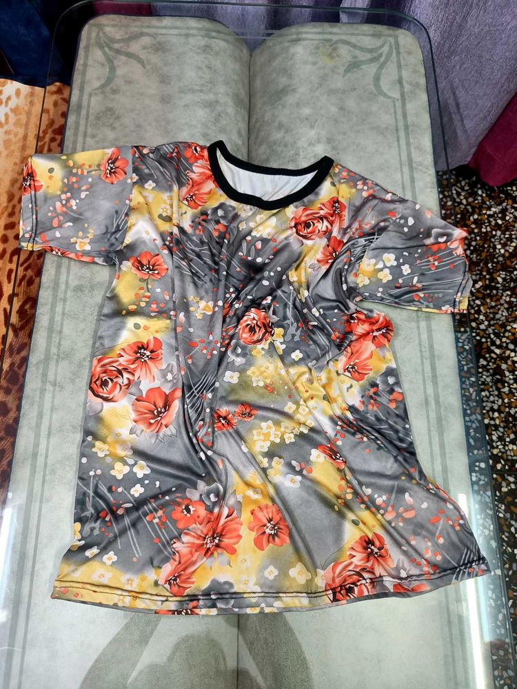 Floral Print night suit