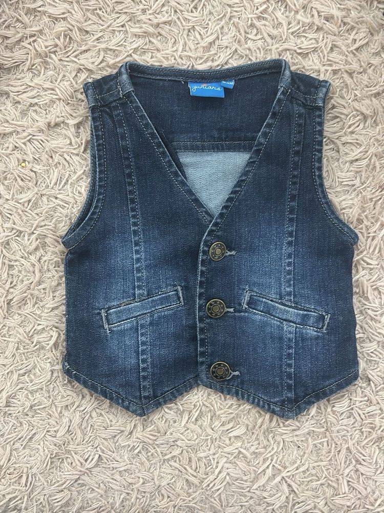 Girls Denim Vest