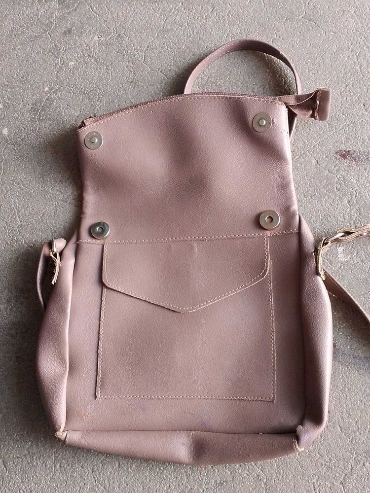 Chic Mauve Crossbody Bag 2