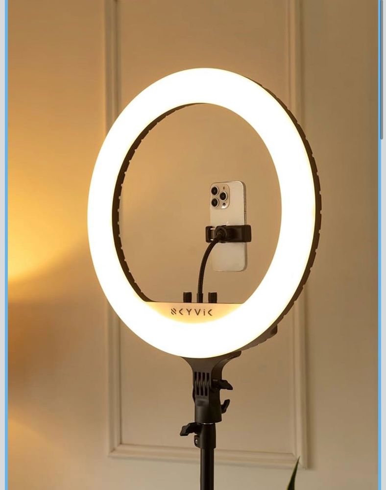 Ring Light with Phone Holder