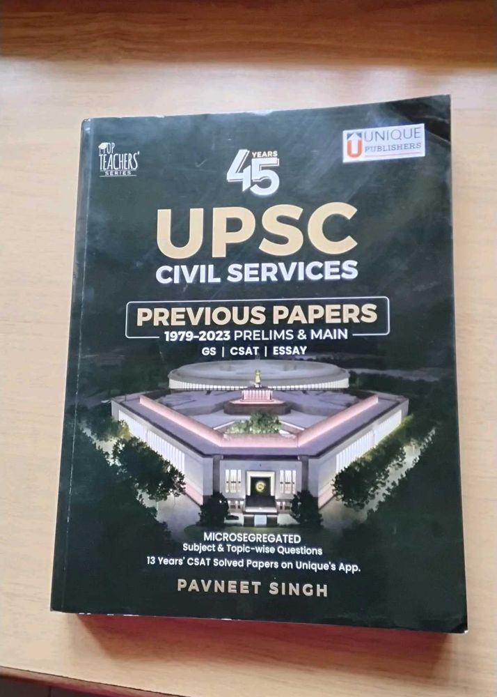 UPSC PYQs Book