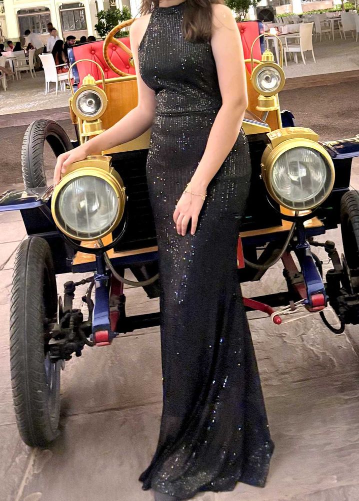 Sparkling Sequin Evening Gown