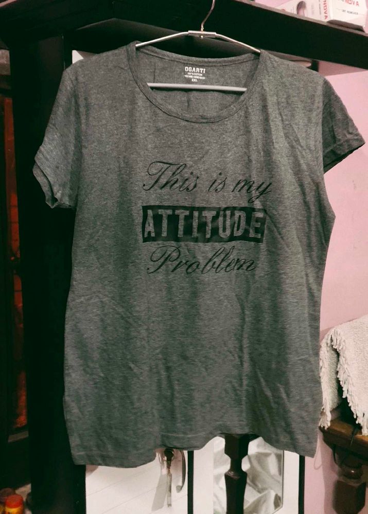 Grey Graphic Tee