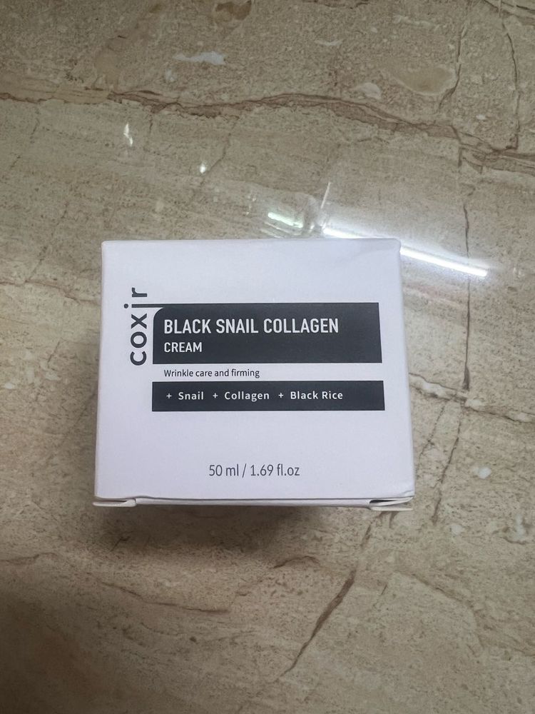 sealed Coxir Black Snail Collagen Cream