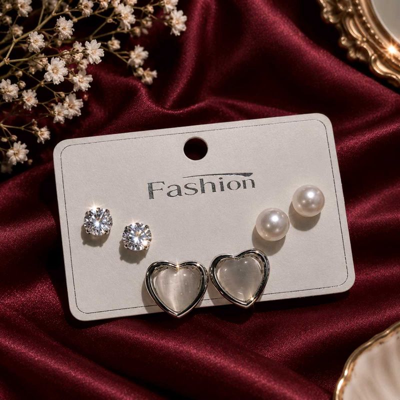 Elegant Stud Earring Set