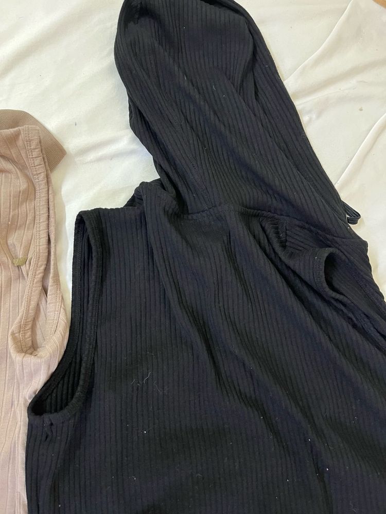 Ribbed Knit Tank Tops