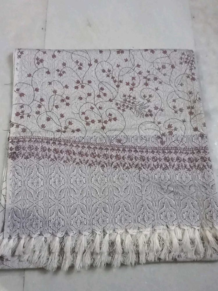 Elegant Embroidered Dupatta with Tassels