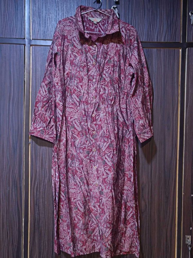Anouk Printed Kurta Palazzo Set