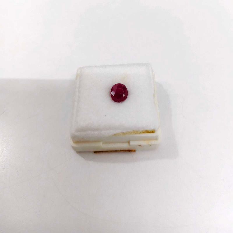 Oval Ruby Gemstone