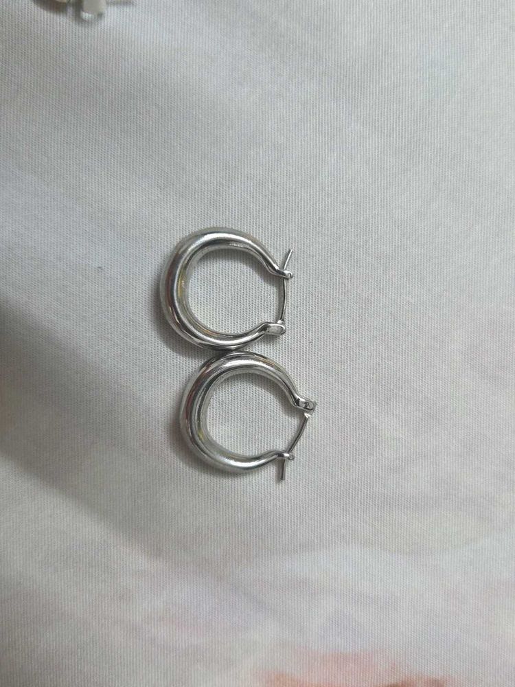 Chunky Hoop Earrings set of 4
