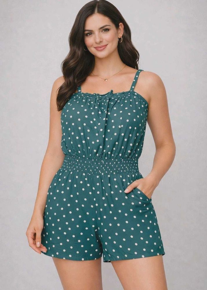 Polka Dot Romper