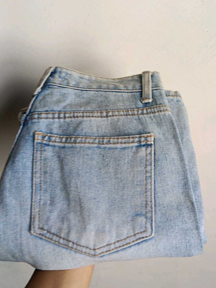 Light Wash Denim Jeans