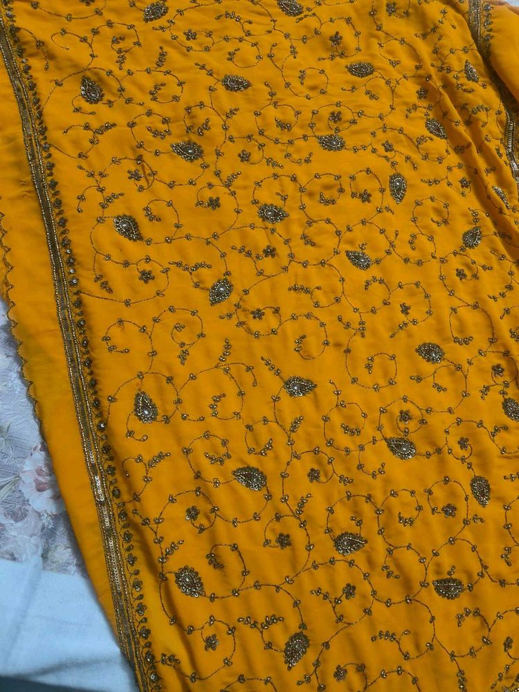 Embroidered Saree