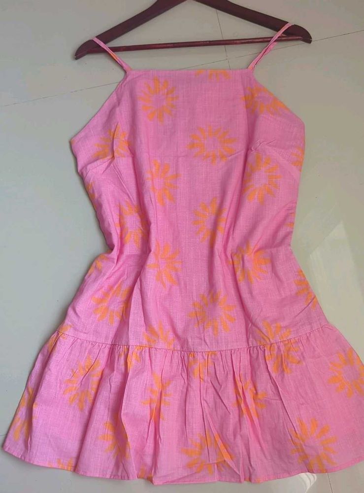 Zudio Pink mini dress