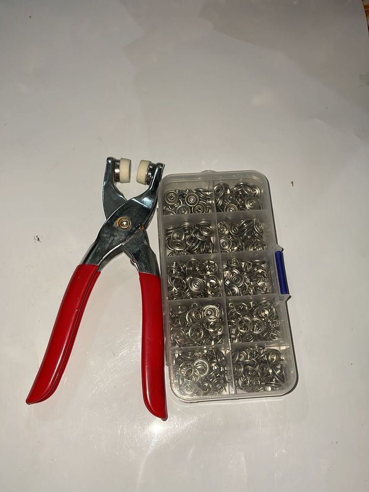 Snap Fastener Pliers Tool Kit