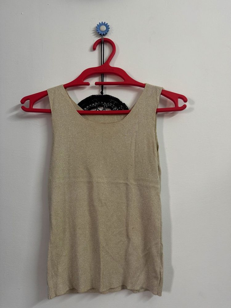 Sparkly Knit Tank Top