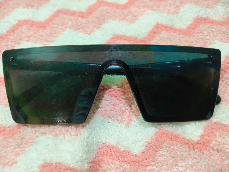 Oversized Shield Sunglasses