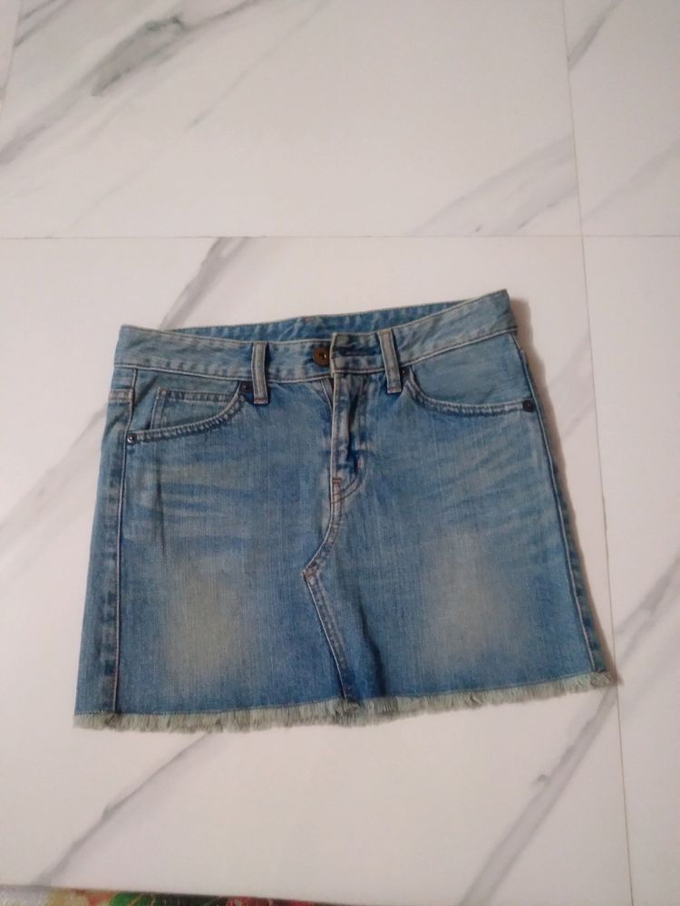 Y2k Jeans Skirt
