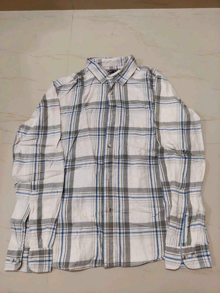 Men's Plaid Long Sleeve Shirt