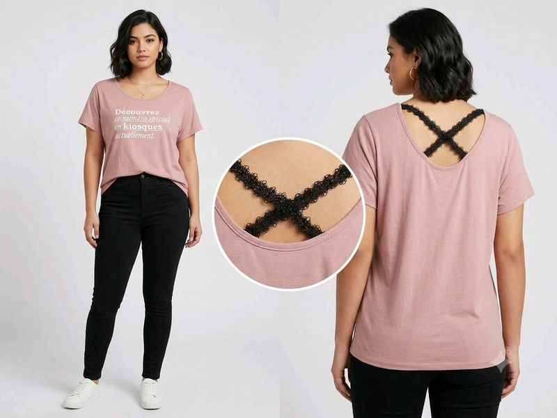 Cute Pink French Quote T-Shirt