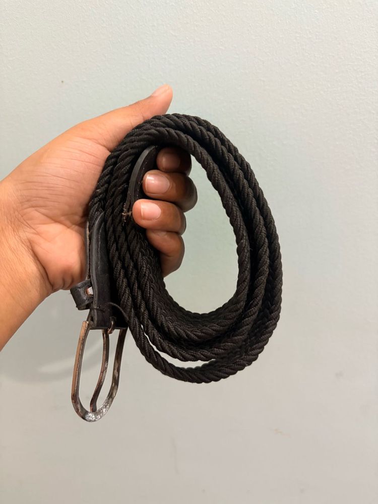 Rope Belt with Buckle