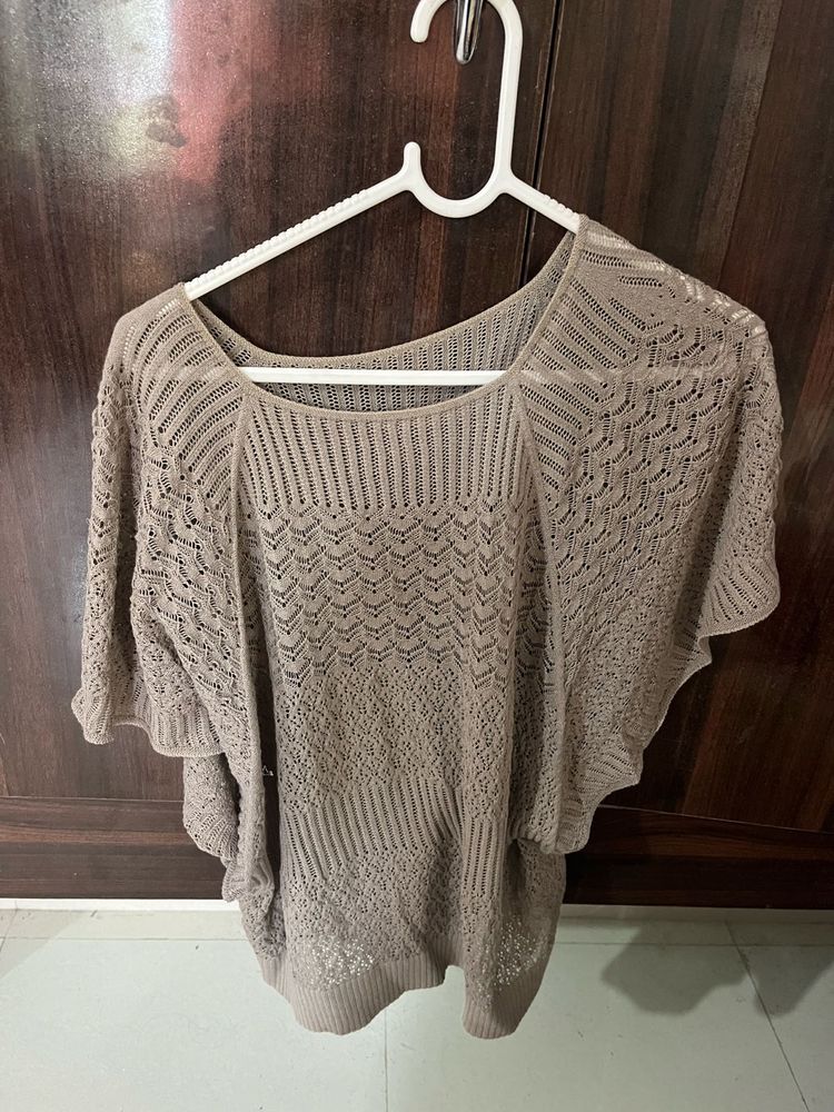 grey butterfly top