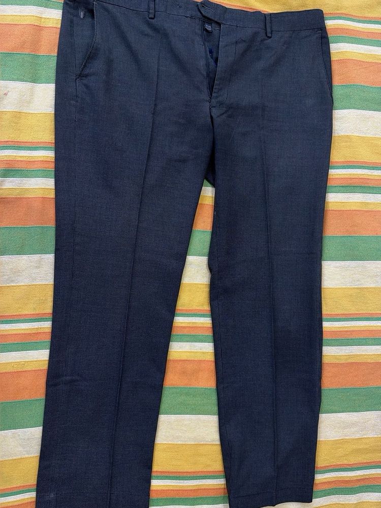 Classic Navy Blue Trousers