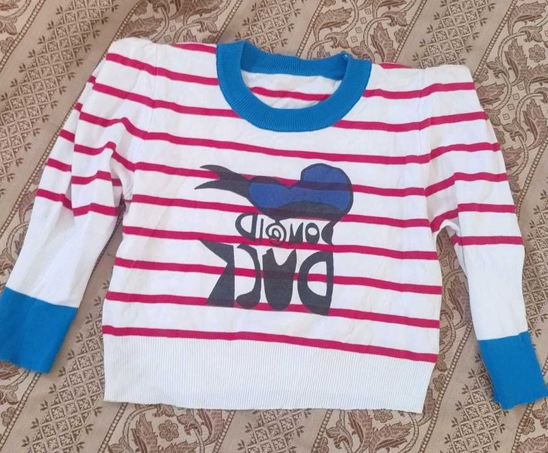 Striped Long Sleeve Top