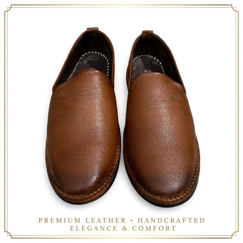 Men's Brown Leather Jutti Shoes