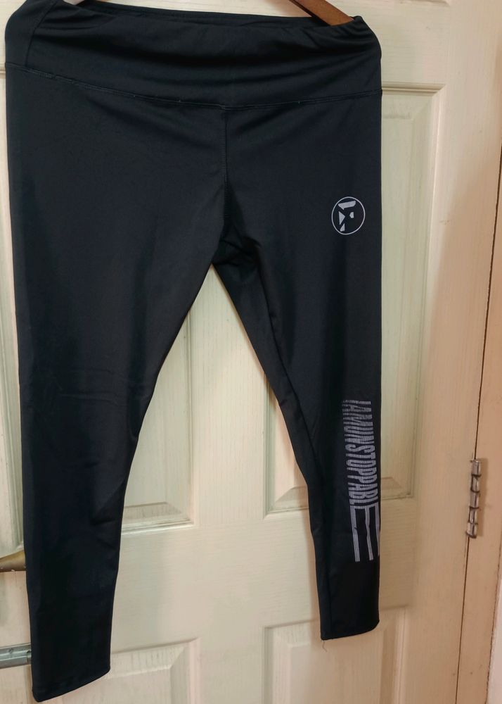 Xl Size Active Wear Black Pants
